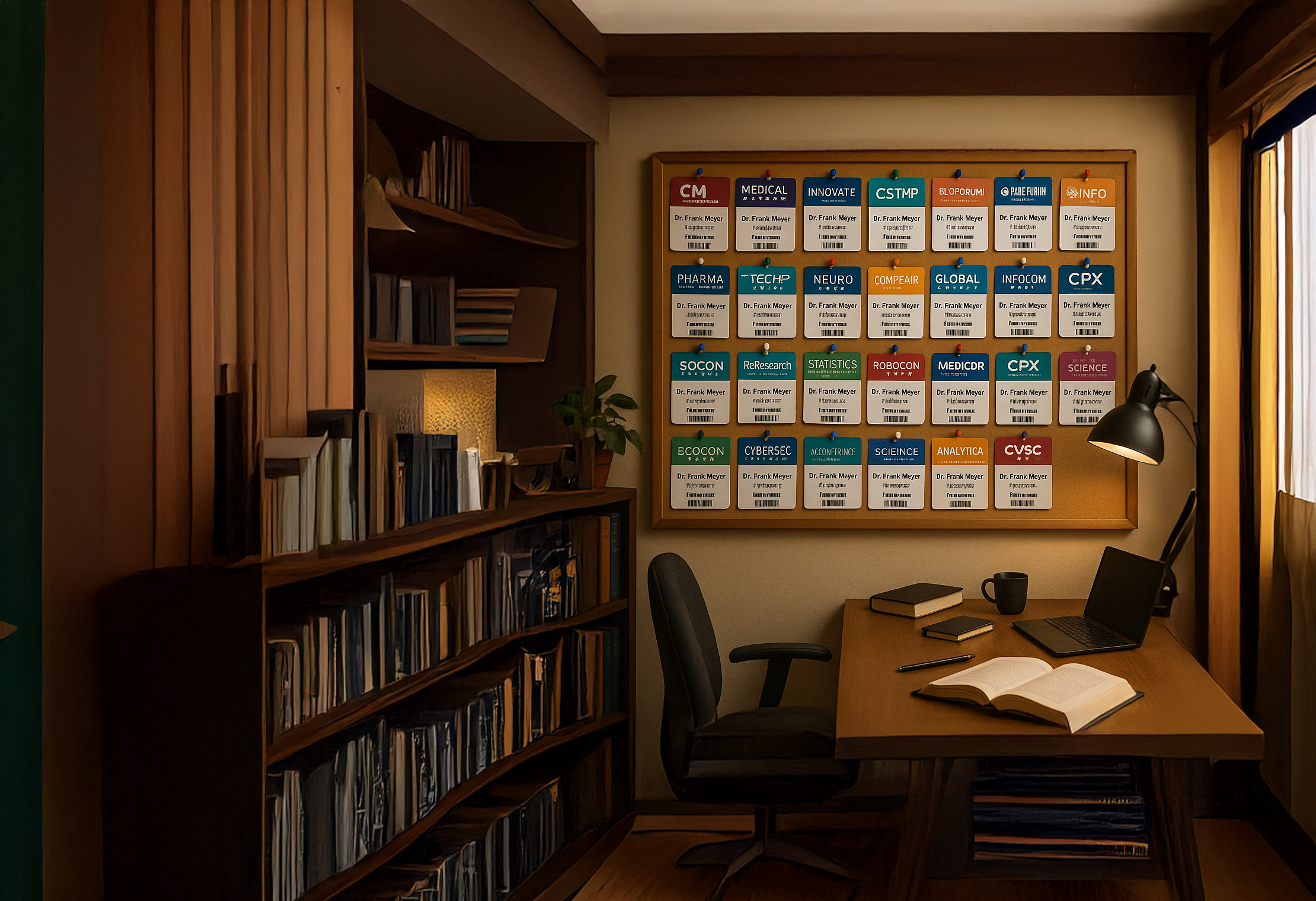 Pinnwand voll mit Erinnerungen